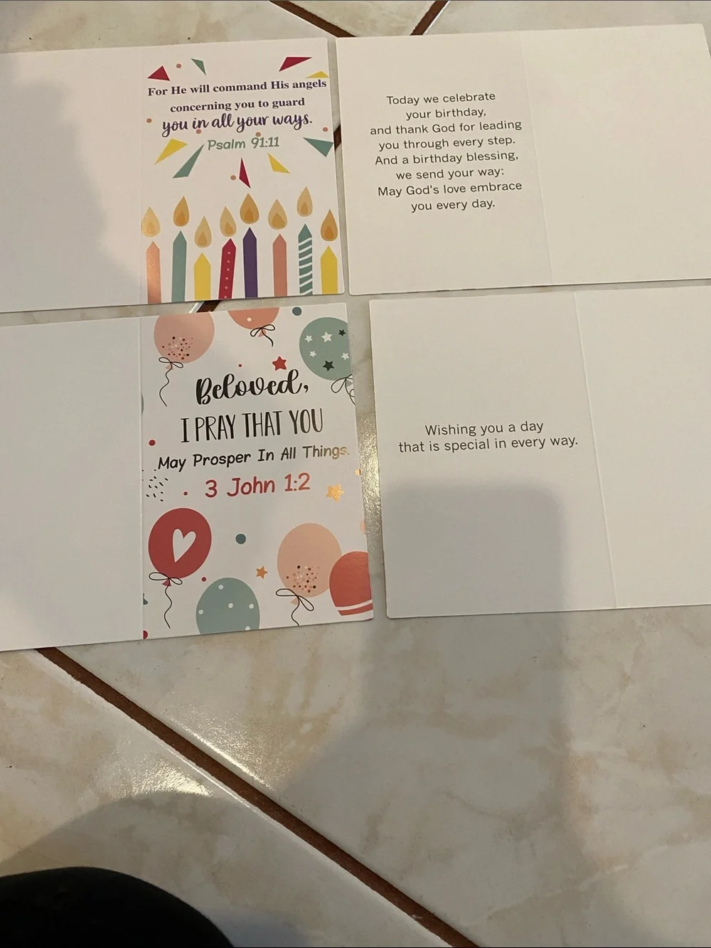 NWOT Set of 30 Religious Greeting Cards